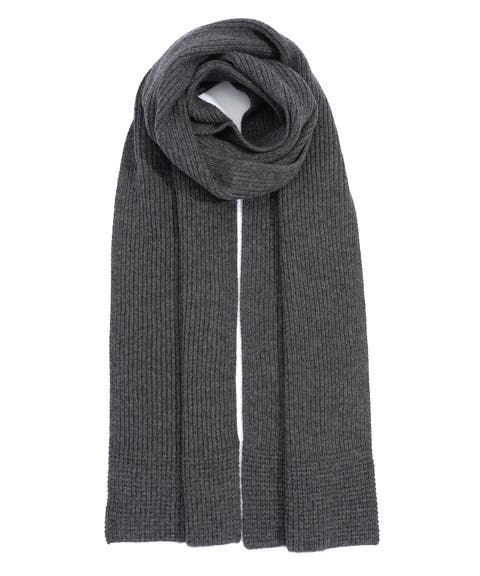 Cashmere Mixed Stitch Scarf