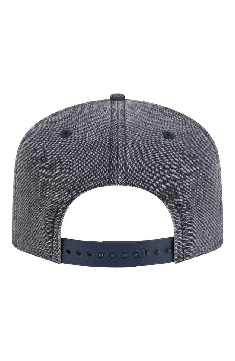 New Era Men's New Era Navy Heather New York Yankees Throwback Denim Classic 19TWENTY Adjustable Hat, Alternate, color, Heather Navy