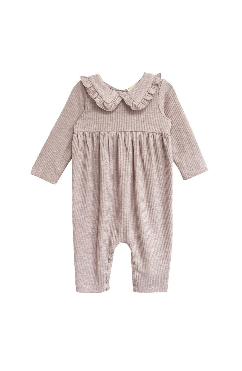 Mabel + Honey Heather Romper, Main, color, Pink