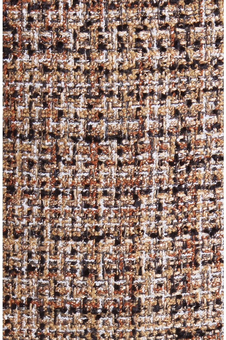 Reilly Tweed Sheath Dress, Alternate, color, GOLDEN BROWN