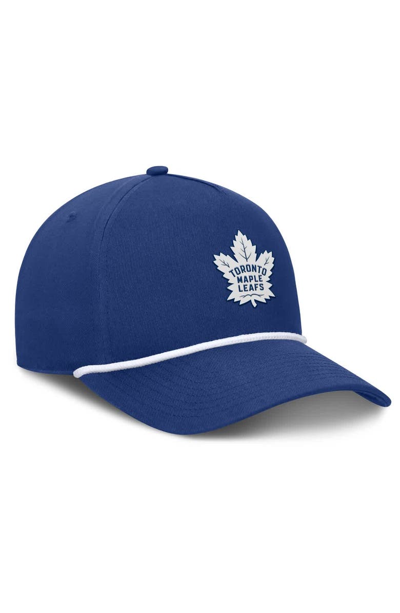 FANATICS Men's Fanatics Blue Toronto Maple Leafs Authentic Pro Rink Roper A-Frame Adjustable Hat, Alternate, color, Blue