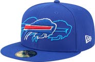 New Era Men's New Era Royal Buffalo Bills Tri-Hit 59FIFTY Fitted Hat