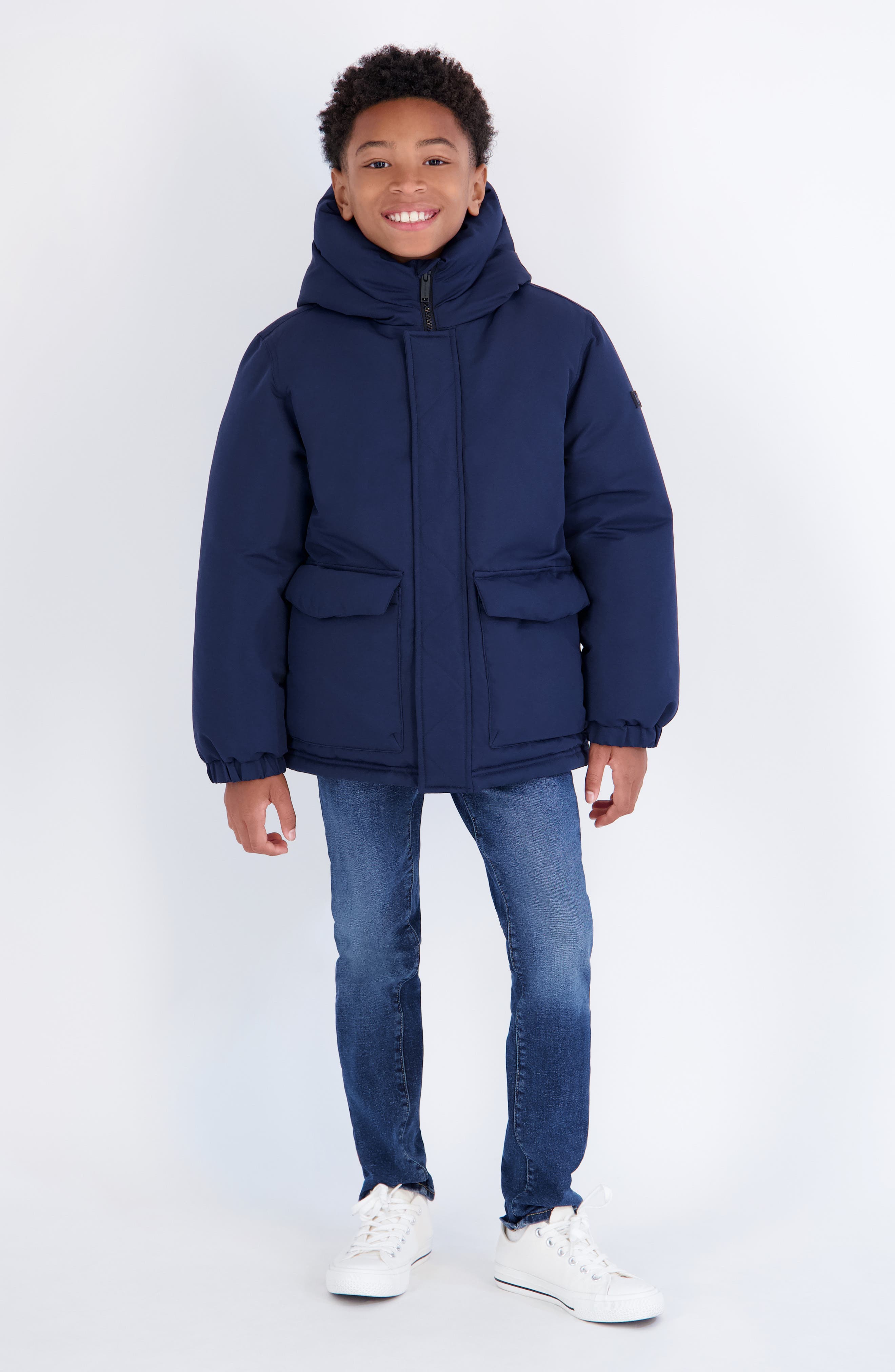 Kids' Heavyweight Hooded Parka