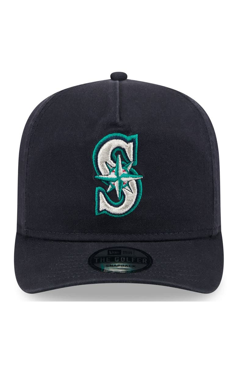 New Era Men's New Era  Navy Seattle Mariners 2025 Jackie Robinson Day Golfer Adjustable Hat, Alternate, color, 