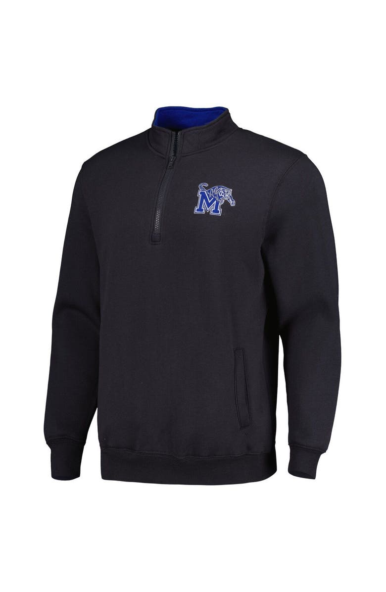 COLOSSEUM Men's Colosseum Charcoal Memphis Tigers Tortugas Logo Quarter-Zip Jacket, Alternate, color, Charcoal