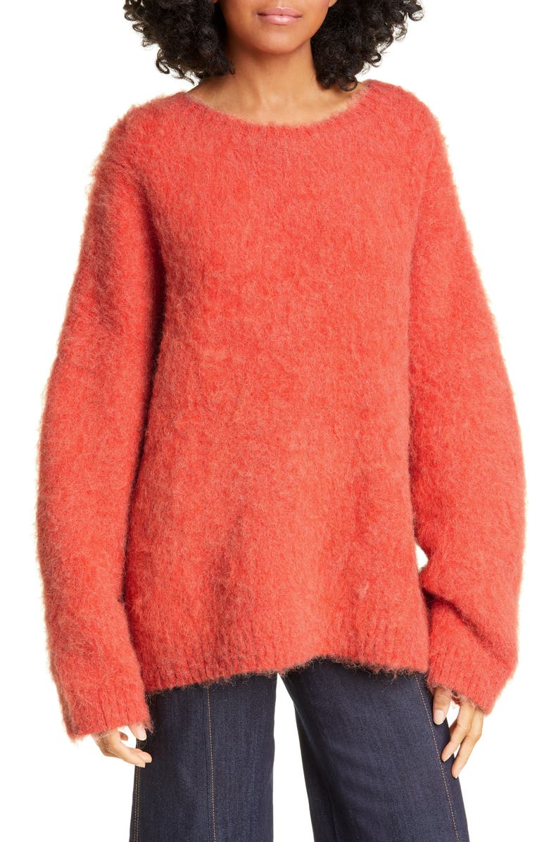 Cinq à Sept Daniella Wool & Alpaca Blend Sweater, Main, color, 