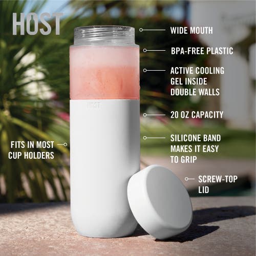 Host Freeze Bottle In White