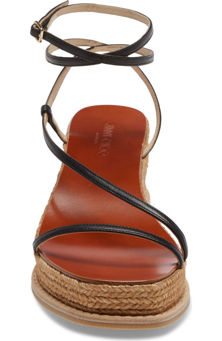 Jimmy Choo Drive Ankle Strap Espadrille Sandal, Alternate, color,