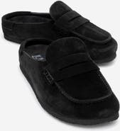 Forever & Always Shoes Priva Leather Slip-On Slipper