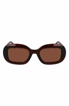 Gancini 51mm Oval Sunglasses