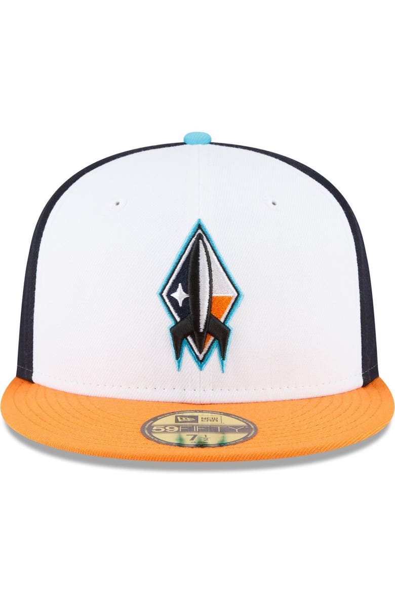 New Era Men's New Era Black Sugar Land Space Cowboys Authentic Collection Team 59FIFTY Fitted Hat, Alternate, color, 