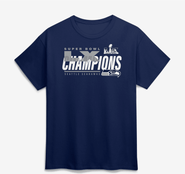 FANATICS Men's Fanatics College Navy Seattle Seahawks Super Bowl LX Champions Iconic Victory T-Shirt