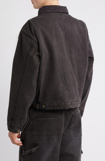 Petrol Canvas Jacket