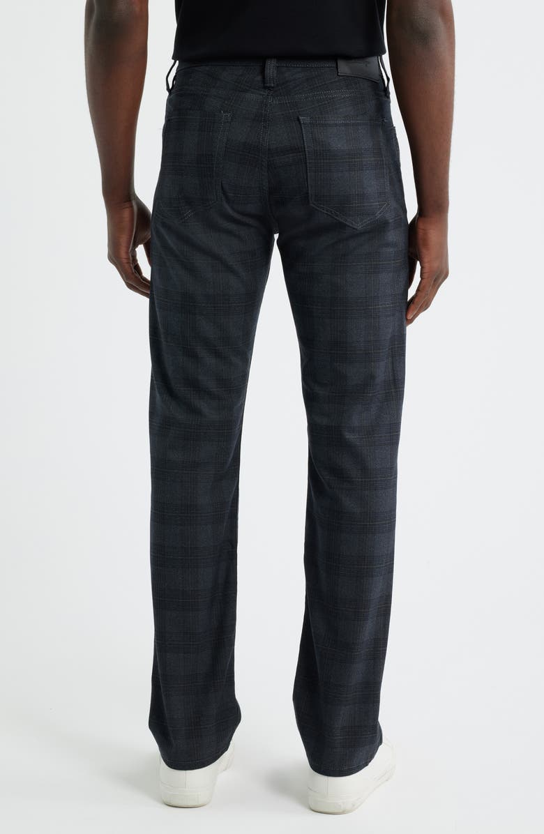 34 Heritage Courage Check Straight Leg Twill Pants, Alternate, color, Grey Check