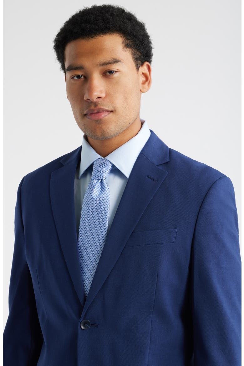 Henrik Trim Fit Solid Stretch Wool Suit Jacket, Alternate, color, NAVY PEACOAT