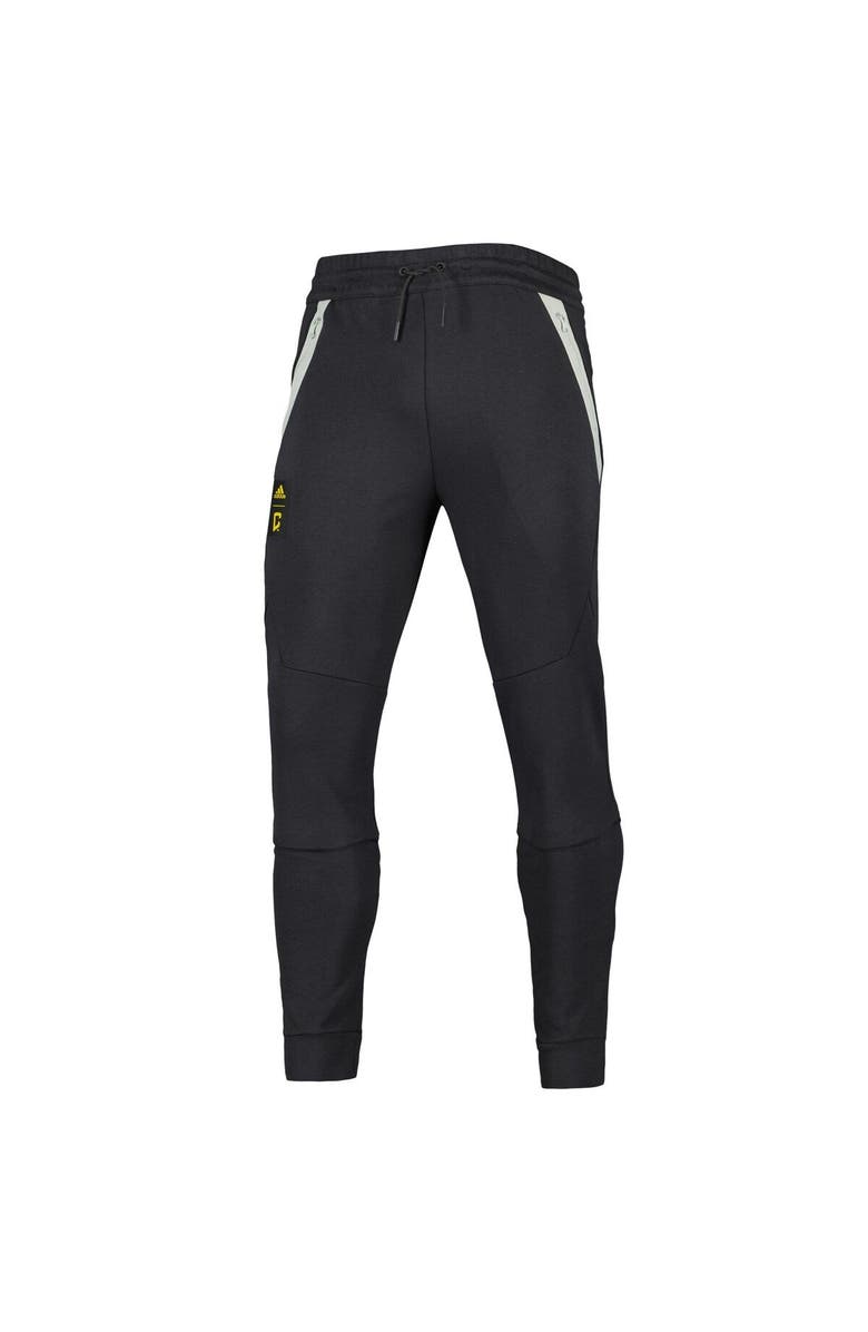 adidas Men's adidas Charcoal Columbus Crew 2023 Player Club Travel Pants, Alternate, color,