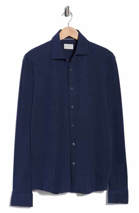Jack Victor Bernard Long Sleeve Knit Shirt