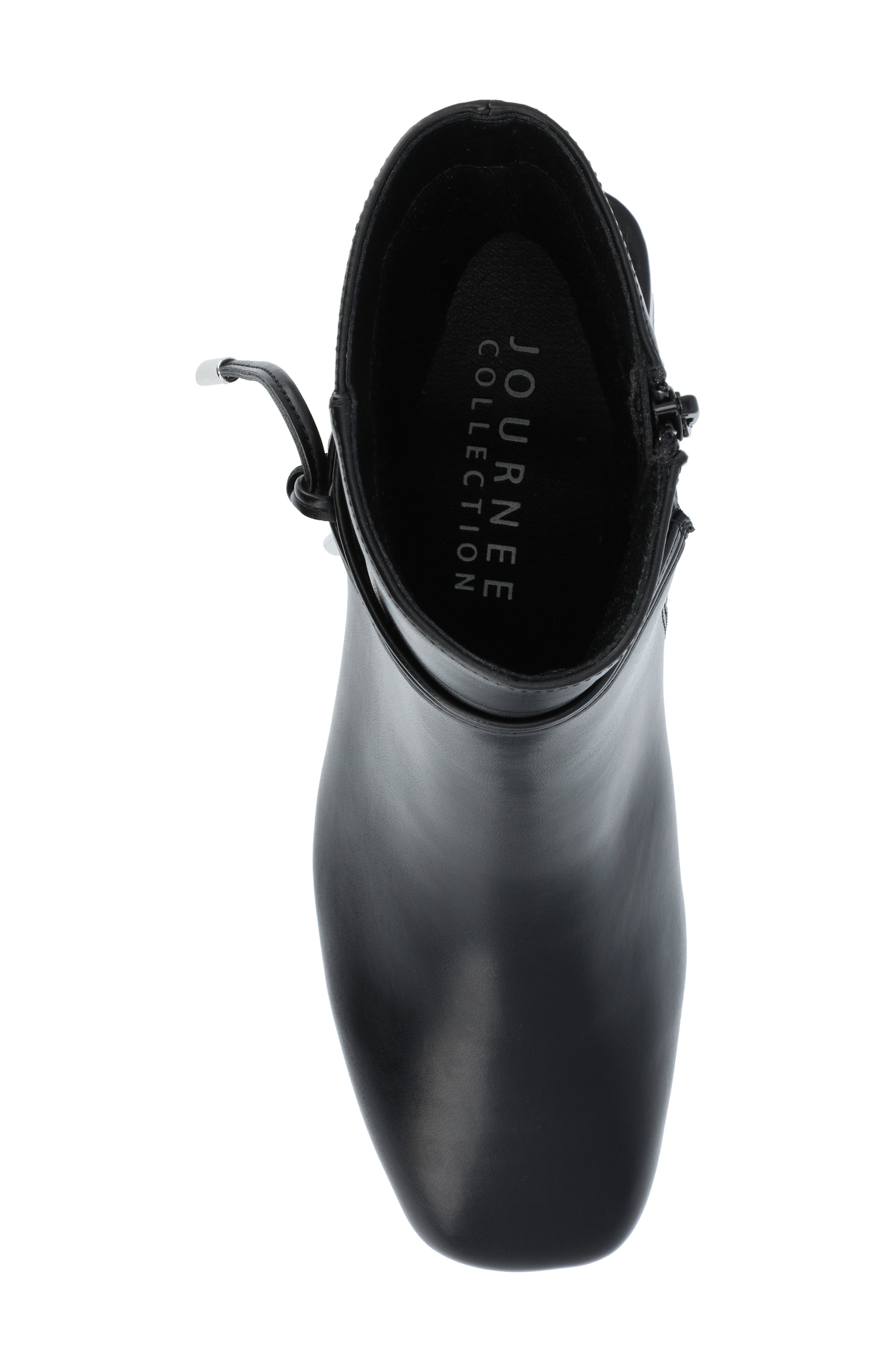 Journee Collection Beverly Block Heel Bootie, Alternate, color, 