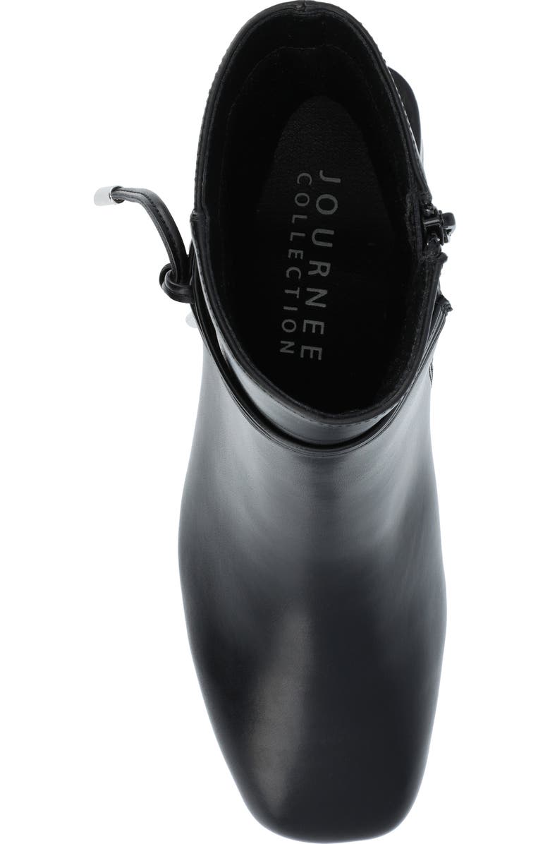 Journee Collection Beverly Block Heel Bootie, Alternate, color,
