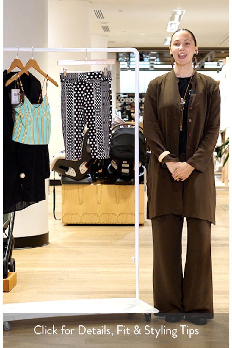 Mixed Print Capri Pants video
