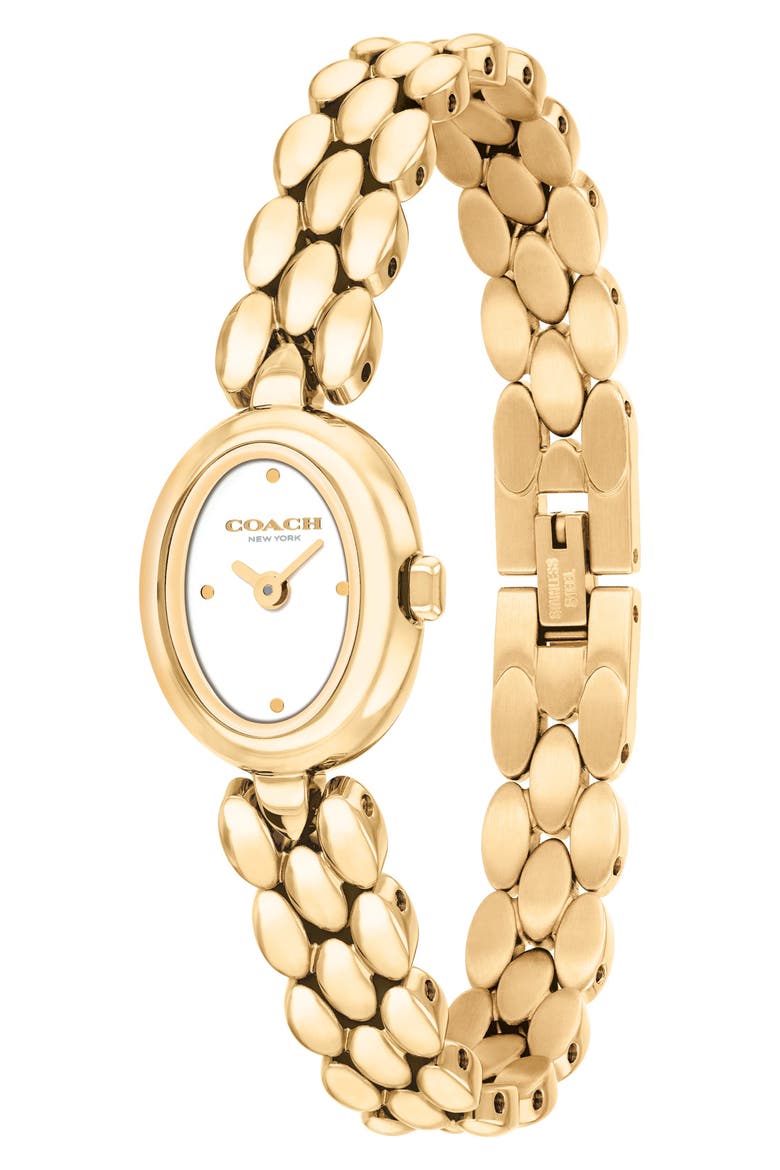Sammy Bracelet Watch, 22mm, Alternate, color, GOLD