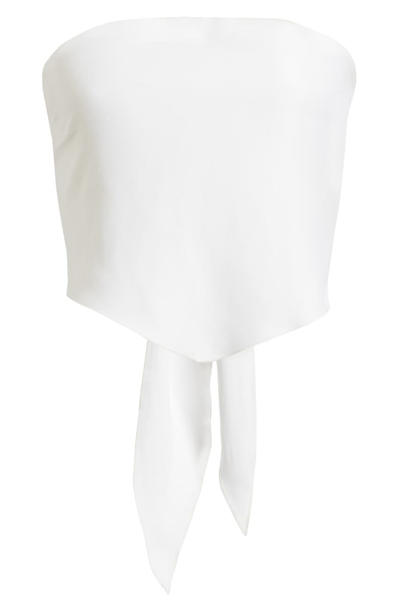 Bella Venice The Lisa Tie Back Bandeau Top, Alternate, color, White
