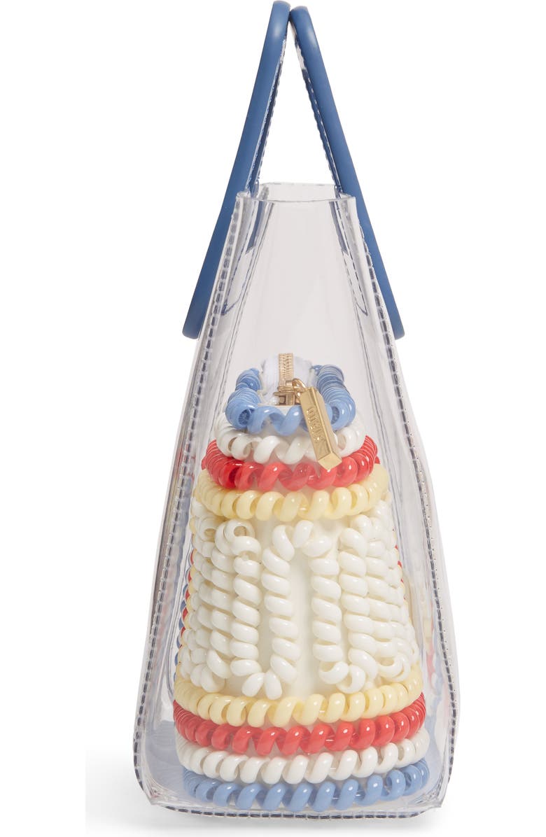 STAUD Mini Shirley Telephone Transparent Handbag, Alternate, color,
