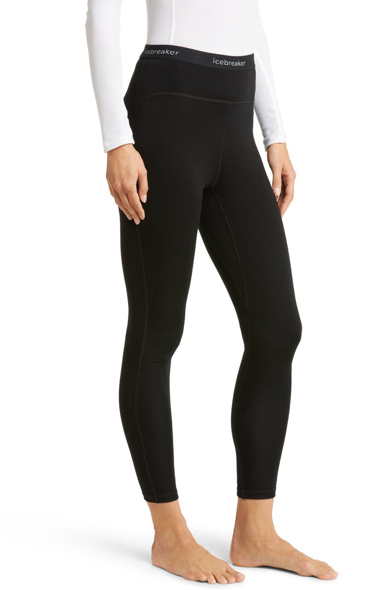 Icebreaker Merino Wool Base Layer Leggings, Alternate, color,