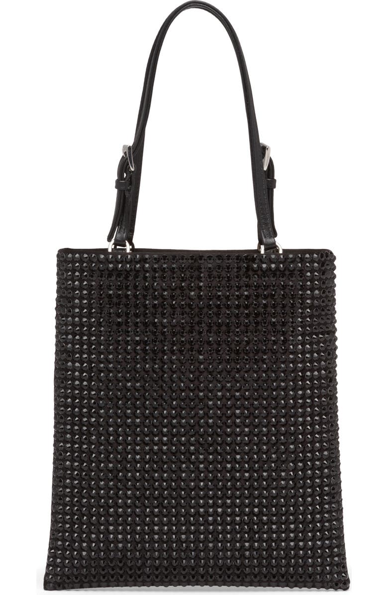 Prada Crystal Embellished Crossbody Bag, Alternate, color,