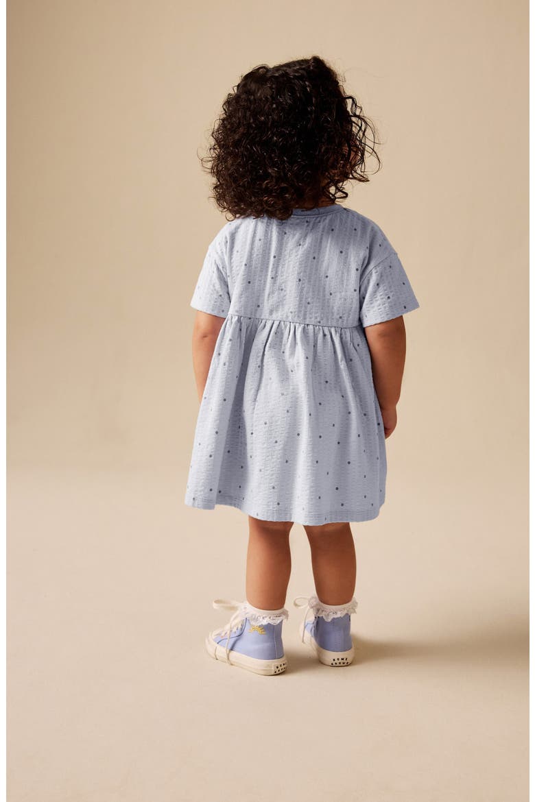 Kids' Fairy Print Rib Jersey Dress, Alternate, color, BLUE
