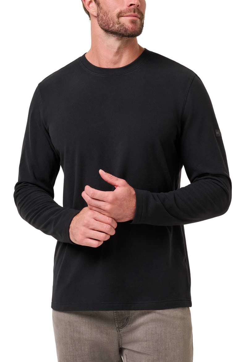 Peak Fleece Sweatshirt, Main, color, BLACK