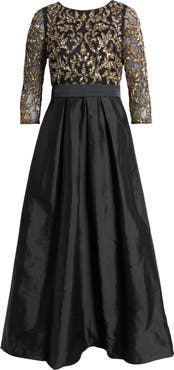 Pisarro Nights Sequin Bodice Gown