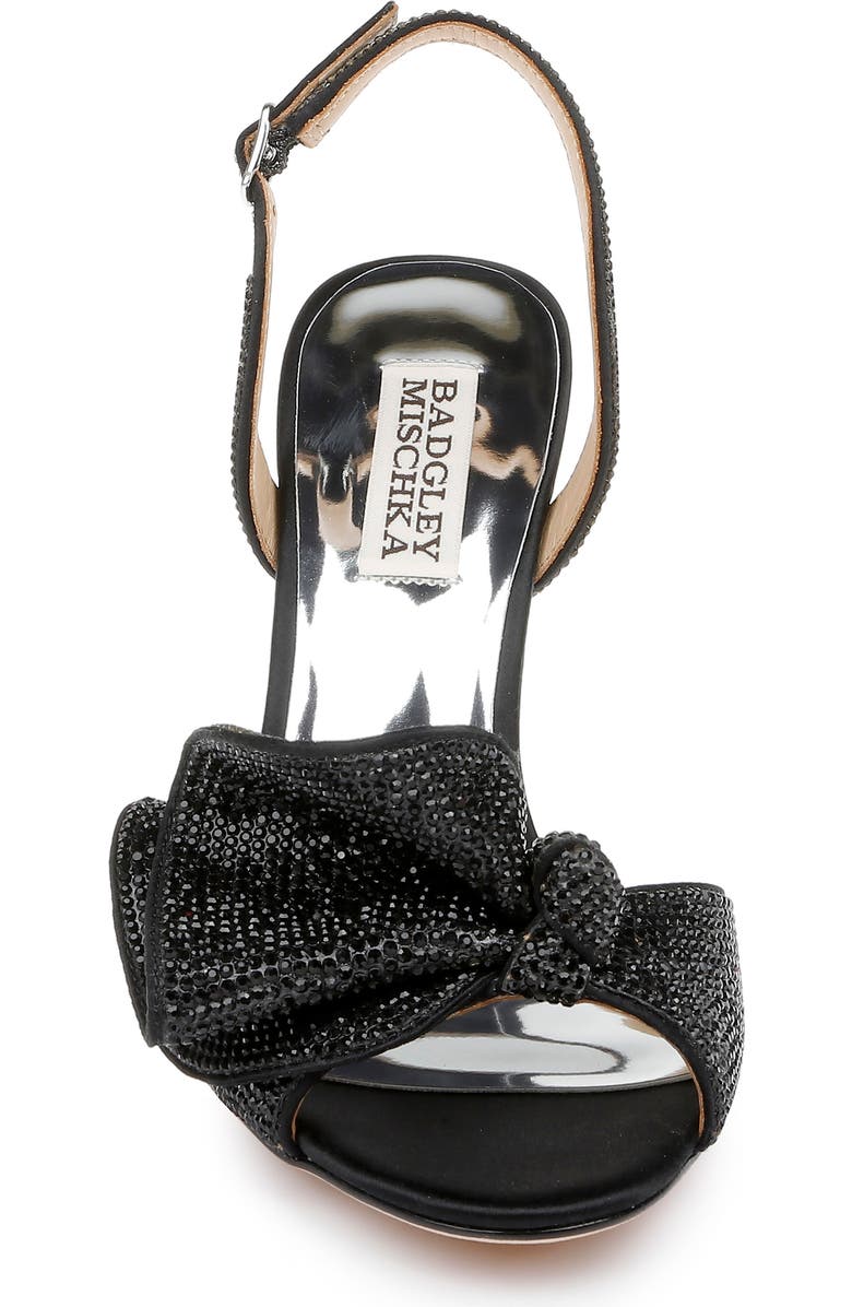 Badgley Mischka Collection Rennie Embellished Slingback Sandal, Alternate, color,