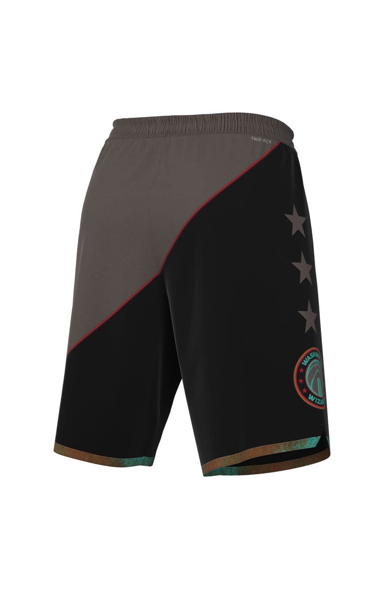 Nike Men's Nike  Black Washington Wizards 2023/24 City Edition Swingman Shorts, Alternate, color, 