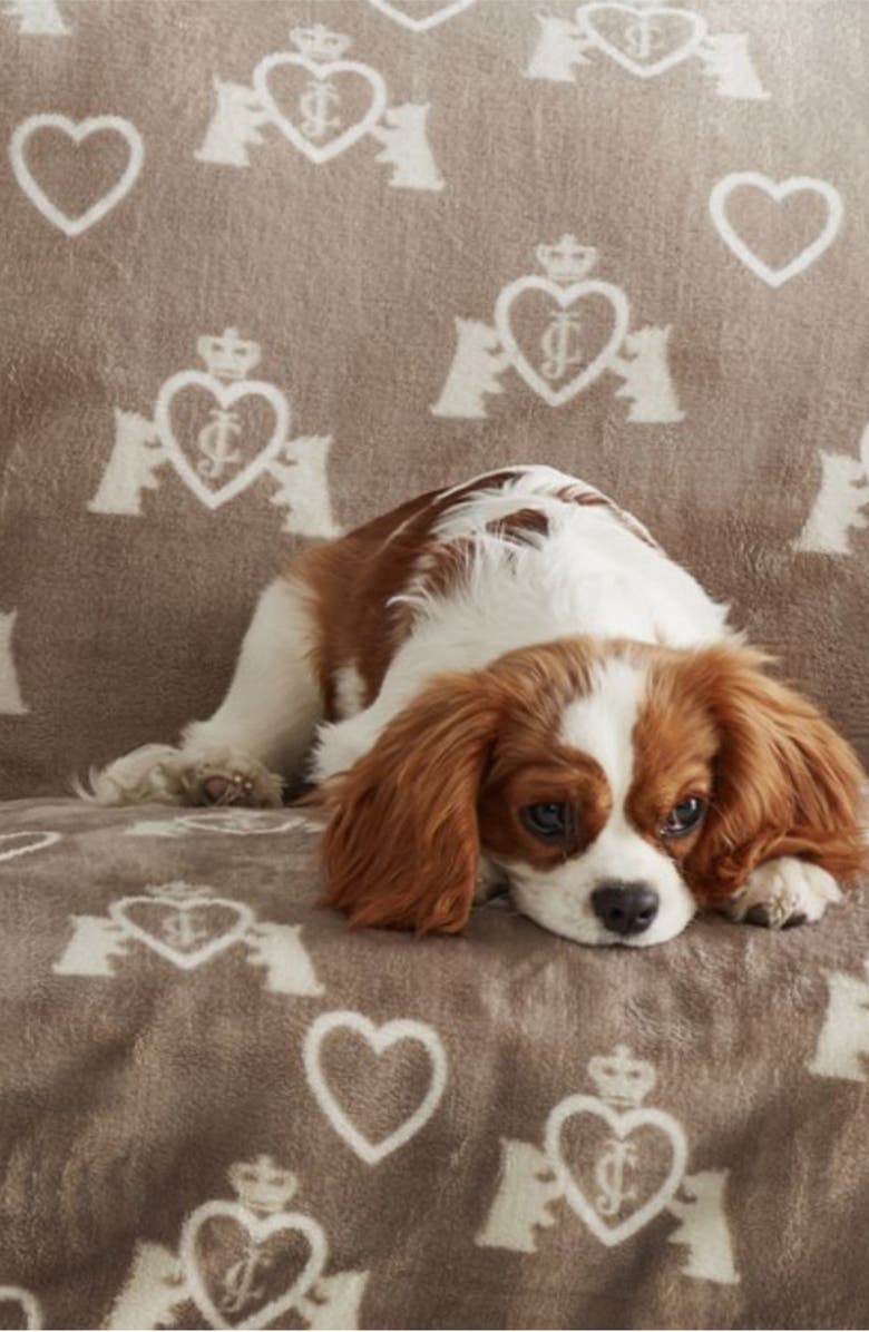 Juicy Couture Pet Throw Blanket, Alternate, color, Scotties