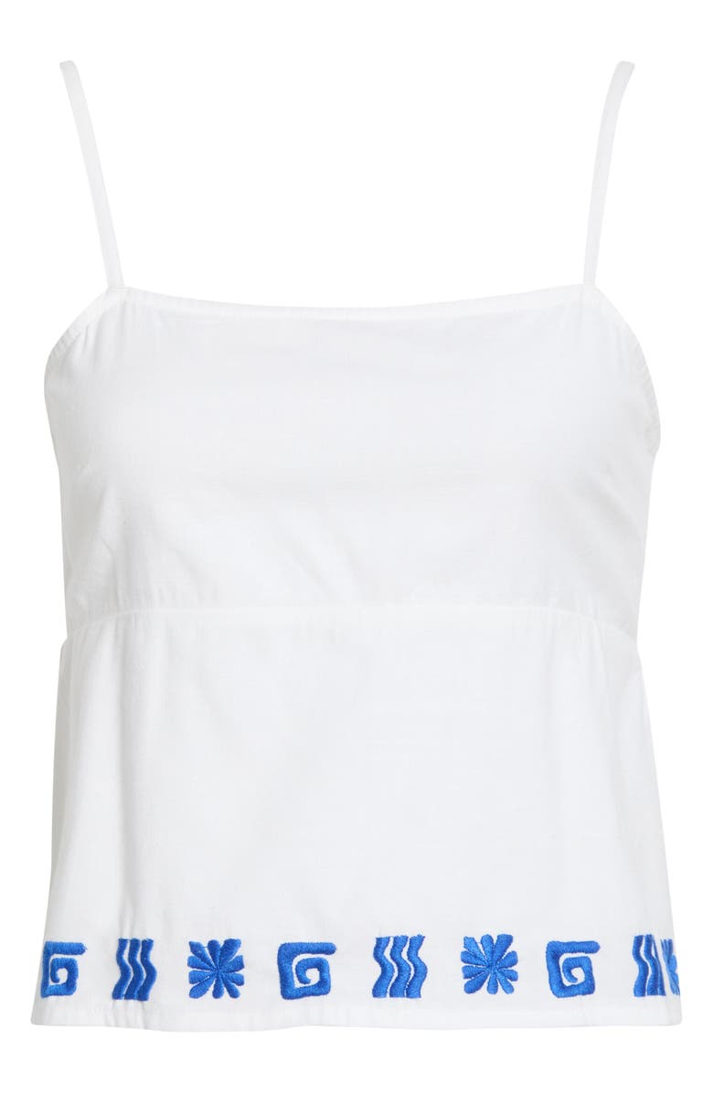 Billabong Embroidered Camisole, Alternate, color, Salt Crystal