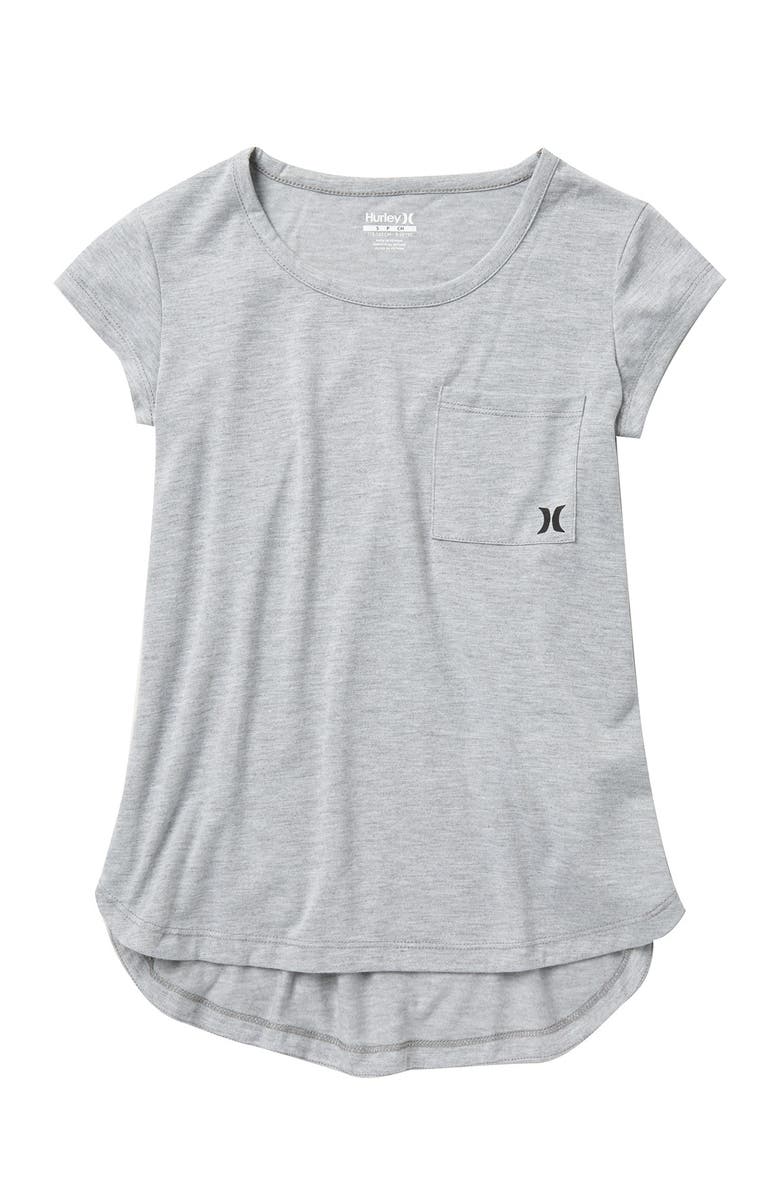 Hurley Split Seam Knit Top, Main, color, 