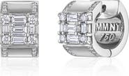 Mindi Mond Clarity Diamond Huggie Hoop Earrings