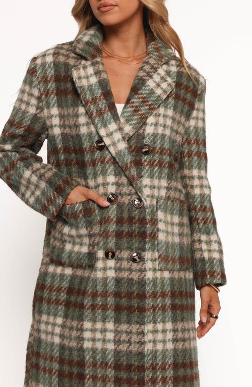 Petal And Pup Petal & Pup Anika Plaid Coat In Multi