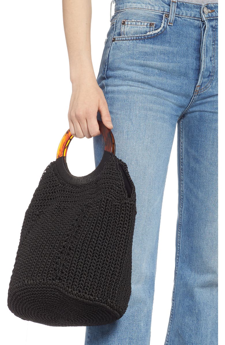 Nordstrom LaLa Crochet Tote, Alternate, color,