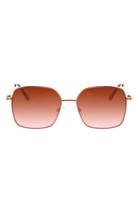 54mm Square Sunglasses