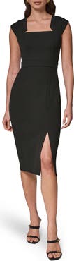 Donna Karan New York Cap Sleeve Sheath Dress