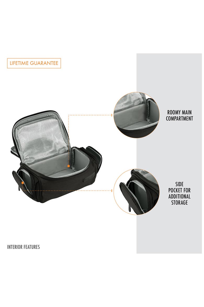 Baseline Executive Toiletry Kit, Alternate, color, BLACK