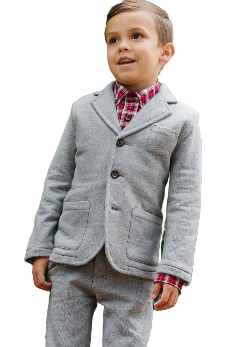 Hope & Henry Baby Boys' Fleece Suit Pant, Infant, Alternate, color, 