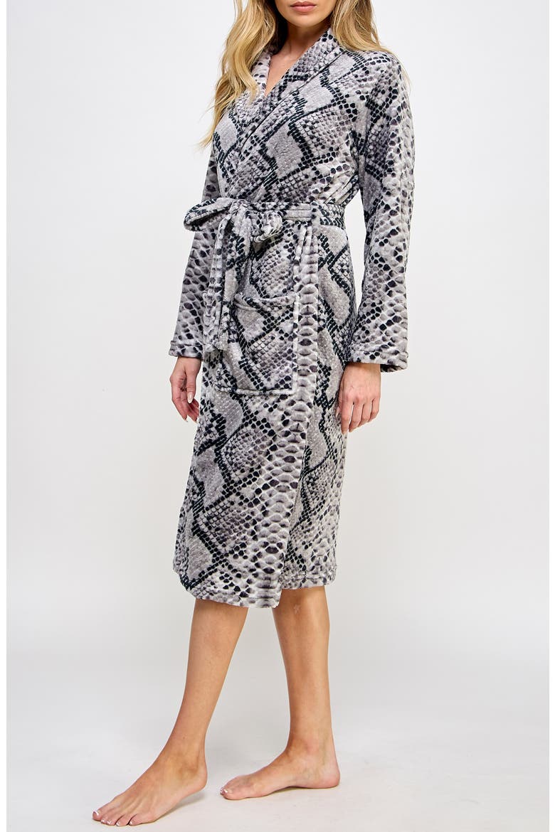 Payton Robe, Alternate, color, PYTHON