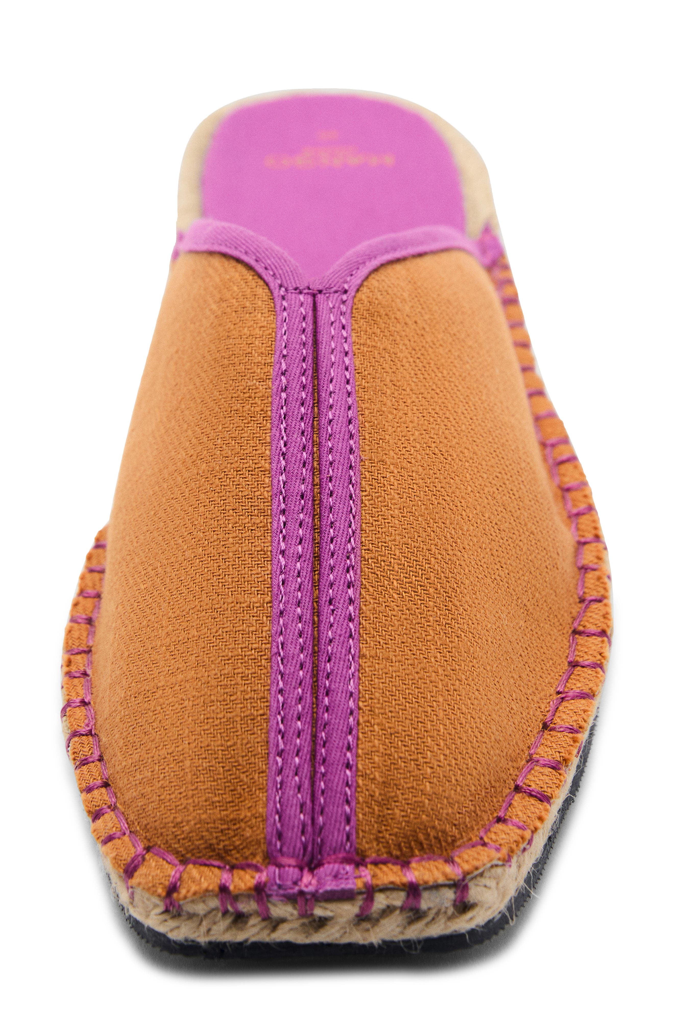 MANGO Jute Sole Mule, Alternate, color, Ochre