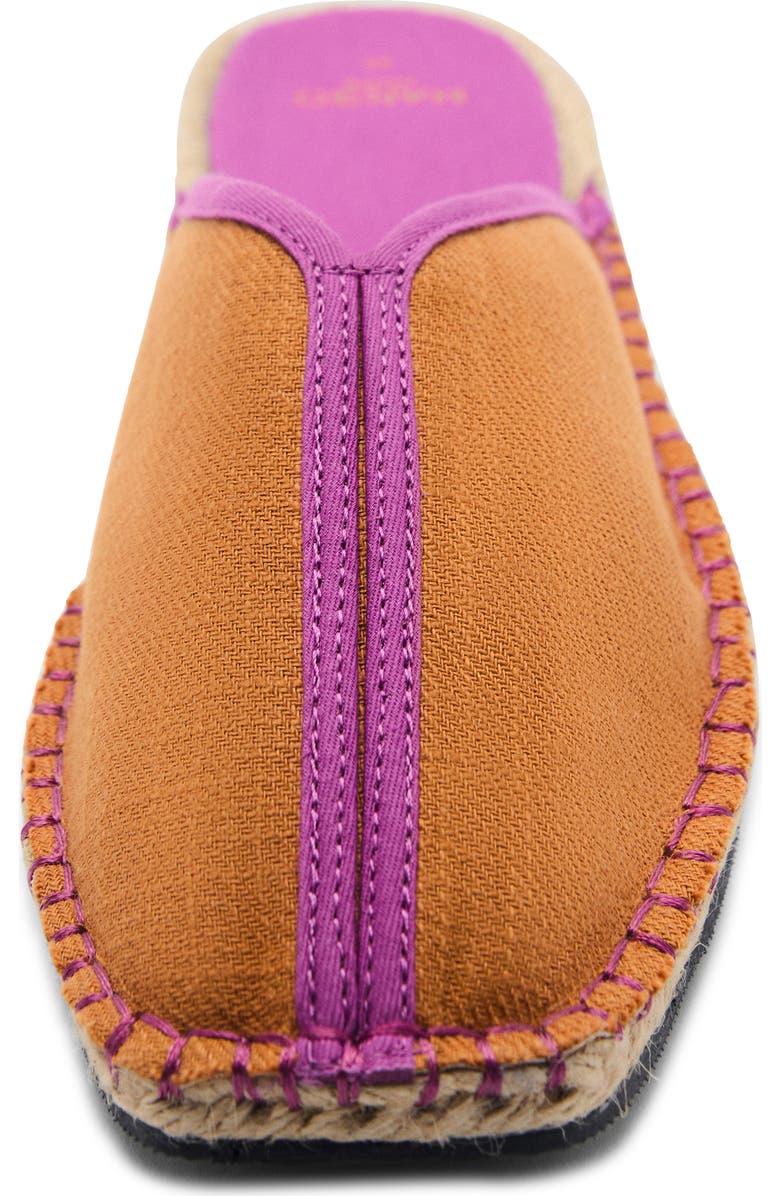 MANGO Jute Sole Mule, Alternate, color, Ochre