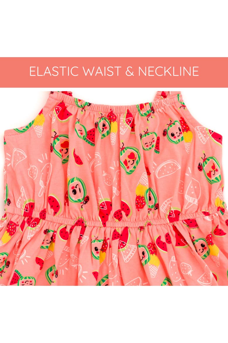 Sleeveless Jersey Dress, Alternate, color, Watermelon Pink