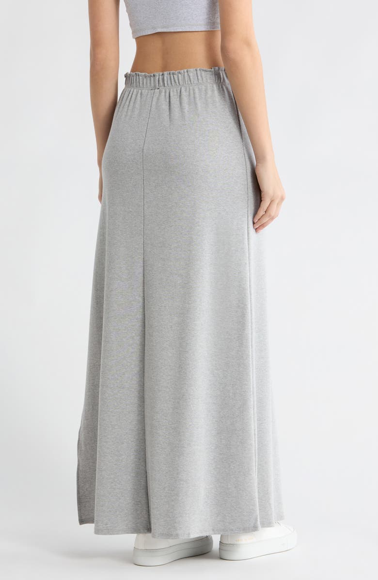 GO COUTURE Ruffle Maxi Skirt, Alternate, color, Moonstruck