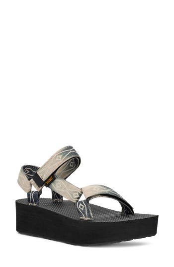Teva Flatform Universal Sunscape Sandal In Multi